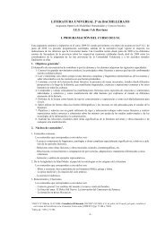 LITERATURA UNIVERSAL 2Âº de BACHILLERATO - IES Jaume I de ...