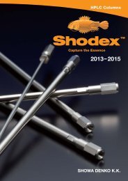Shodex Catalogue 2013-2015.pdf - Analytics Shop