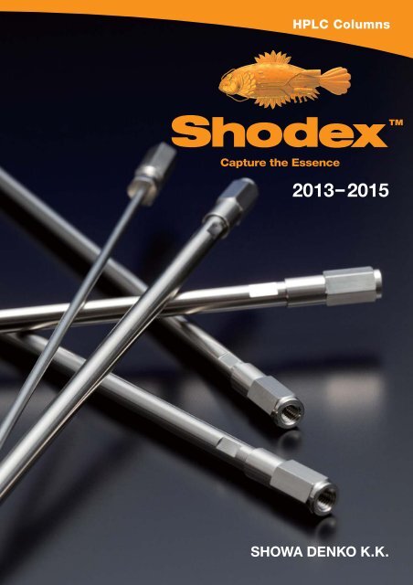 Shodex Catalogue 2013-2015.pdf - Analytics Shop