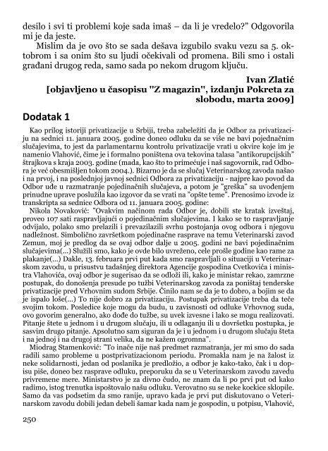 Deindustrijalizacija i radniÄki otpor - Pokret za slobodu