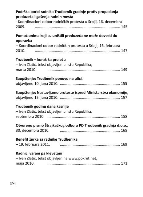 Deindustrijalizacija i radniÄki otpor - Pokret za slobodu