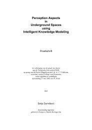 Perception Aspects in Underground Spaces using ... - TOI - TU Delft