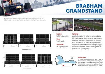 BRABHAM GRANDSTAND - Australian Grand Prix