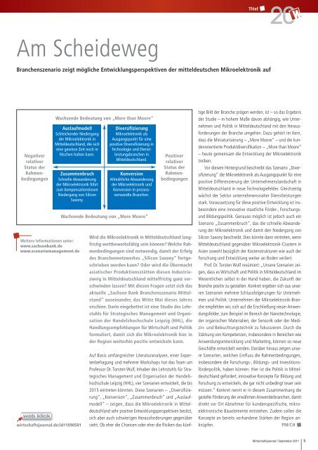 Ausgabe 09/2011 - Wirtschaftsjournal