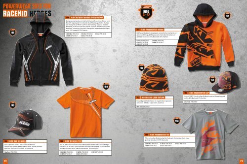 KTM Power Wear 2013