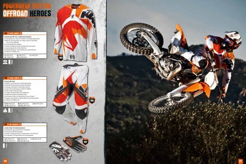 KTM Power Wear 2013