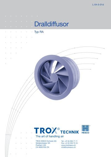 Dralldiffusor - TROX