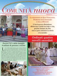 Ordinati quattro novelli sacerdoti - ARCIDIOCESI METROPOLITANA ...