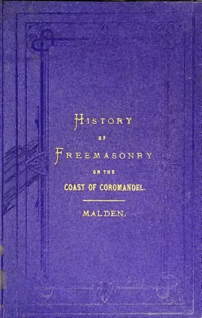 A History Of Freemasonry Under The English Lodge Prudentia