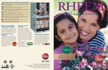 Consumer Literature - Rheem