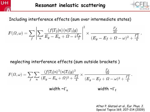 Wilfried Wurth: Resonant inelastic X-ray scattering - Conferences ...