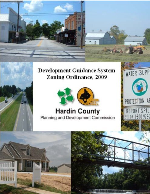 Development Guidance System Ordinance, 2009 - Hardin County ...
