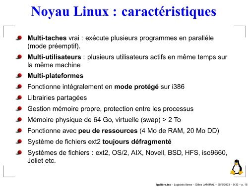 Logiciels libres - Linux-France