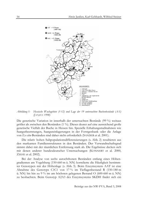 Ergebnisse angewandter Forschung zur Buche - GWDG