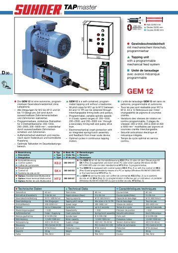 GEM 12 - Suhner Automation Expert
