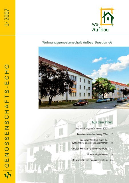 Wohnungsgenossenschaft Aufbau Dresden eG