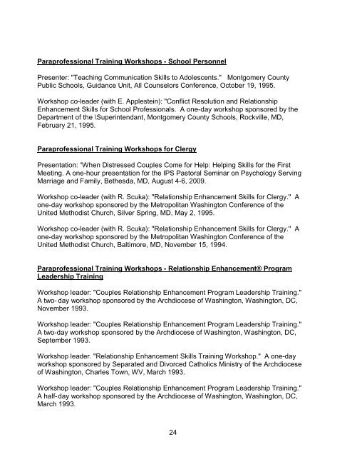 1 CURRICULUM VITAE William James Nordling ... - Ipsciences.info