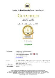 GUTACHTEN - Dennert-daemmstoffe.de