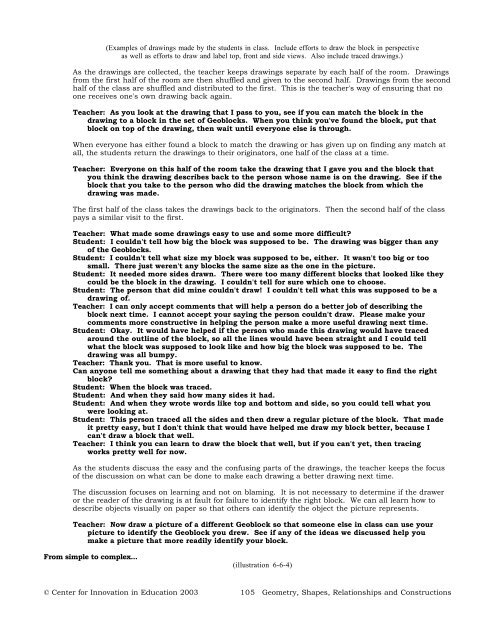 Chapter 6 - Center for Innovation in Education