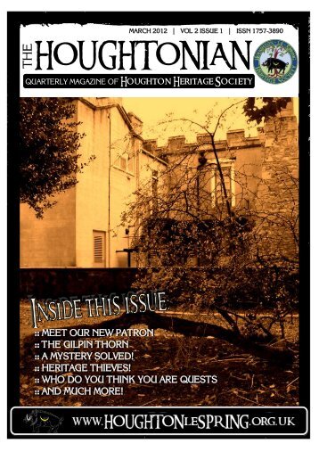 The Houghtonian Magazine Vol 2 Issue 1 - Houghton-le-Spring