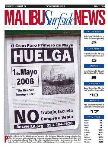 05/04/2006 - Malibu Surfside News