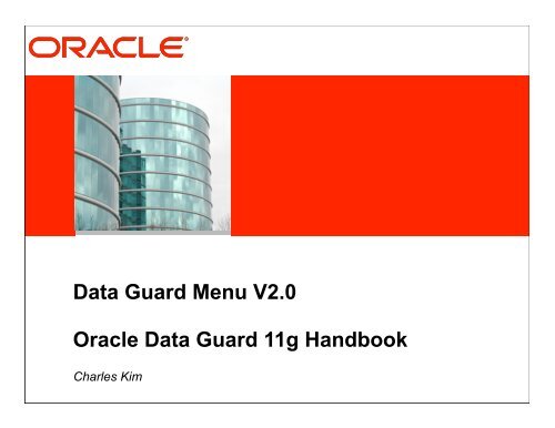 oracle data guard 11g handbook ebook download Data ebook 11g handbook download guard oracle