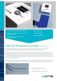 CMA 450 Temperature Controller for rat or mouse - Polygen