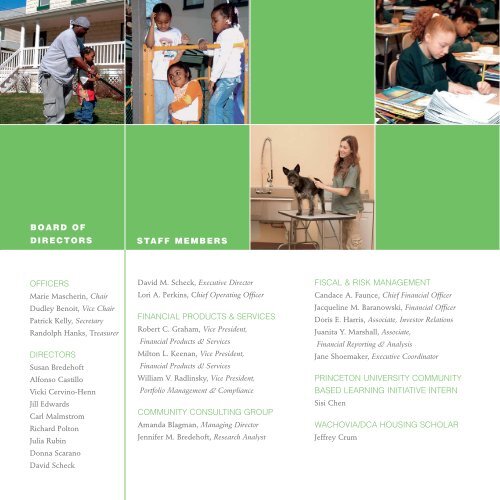 Annual report - New Jersey Community Capital