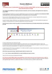 PROTOCOLES - Brigade Sanitaire Cantonale