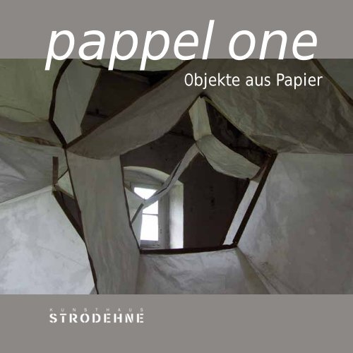 Objekte aus Papier - pappel one