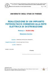 realizzazione di un impianto fotovoltaico connesso alla ... - Cheapnet