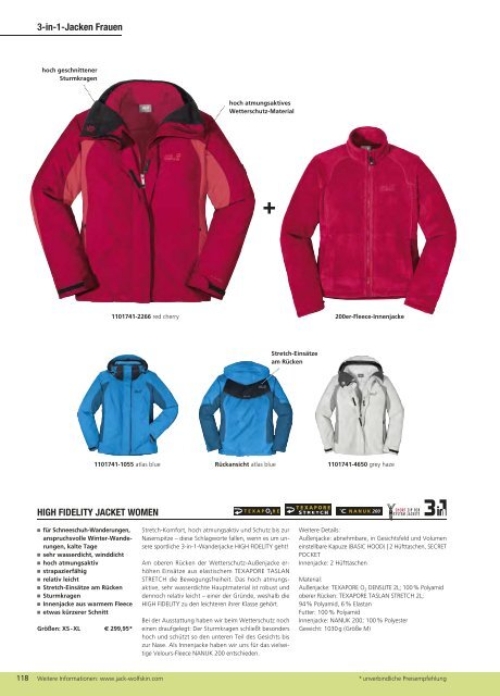 Jack Wolfskin Katalog 2012