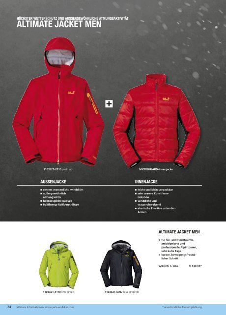 Jack Wolfskin Katalog 2012