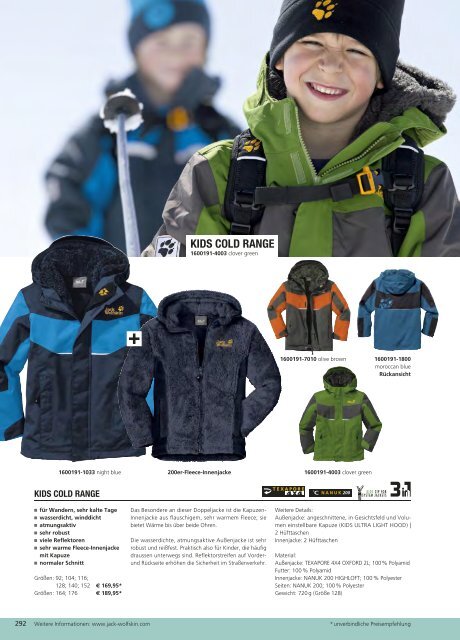 Jack Wolfskin Katalog 2012