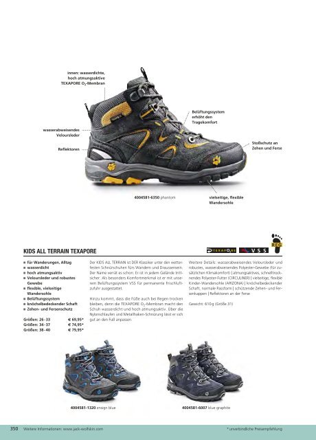 Jack Wolfskin Katalog 2012