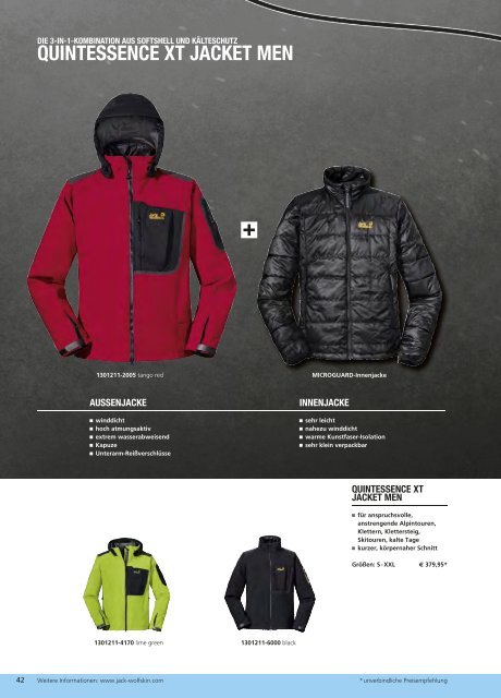 Jack Wolfskin Katalog 2012