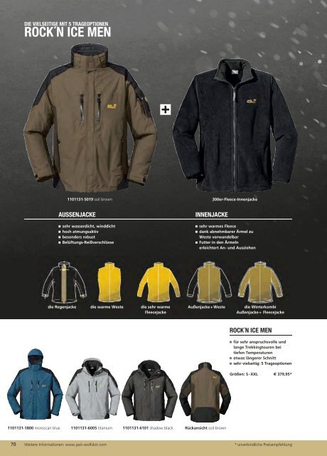 Jack Wolfskin Katalog 2012