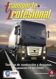 Tiempos de conducciÃ³n y descanso. Reglamento CE 561 - CETM