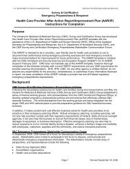 Health Care Provider After Action Report/Improvement Plan (AAR/IP ...