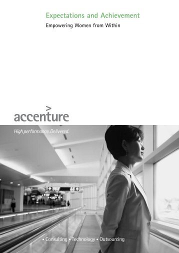 Expectations and Achievement - Accenture