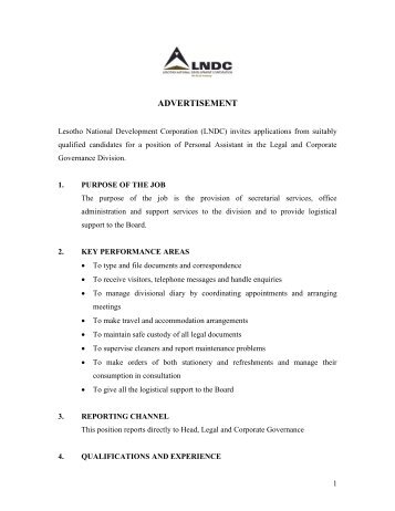 Advert PA Legal.pdf - Lesotho National Development Corporation