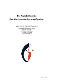 Der Arzt als Detektiv: Das Münchhausen-by-proxy-Syndrom