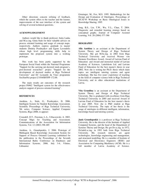 Proceedings in pdf format. - Sociotechnical Systems Engineering ...