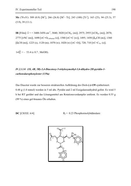 Versuche zur Synthese von Fagomin-Analoga