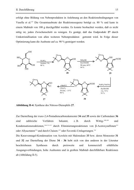 Versuche zur Synthese von Fagomin-Analoga