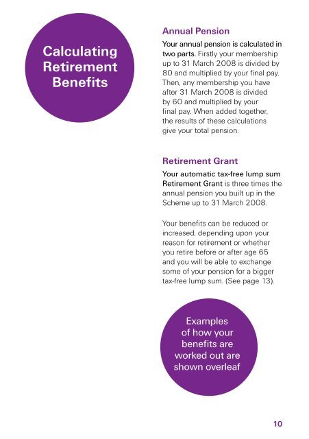 Planning Your Retirement - THE LOCAL GOVERNMENT PENSION ...