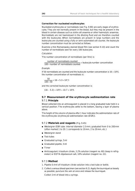 Manual of basic techniques for a health laboratory - libdoc.who.int