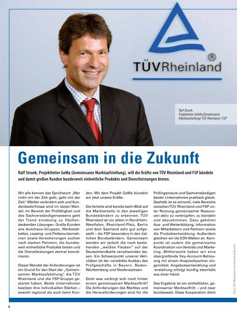 TÜV Rheinland im AUTOHAUS - Auto Service Praxis