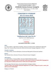 2013 (20-21 marzo), Cento anni del - istituto teologico calabro san ...