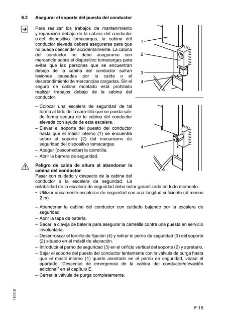 Peligro de accidentes - Jungheinrich